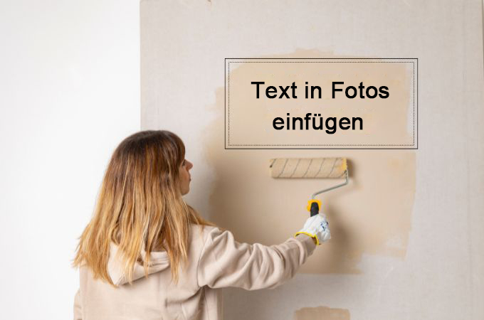 Text auf Bild einfügen