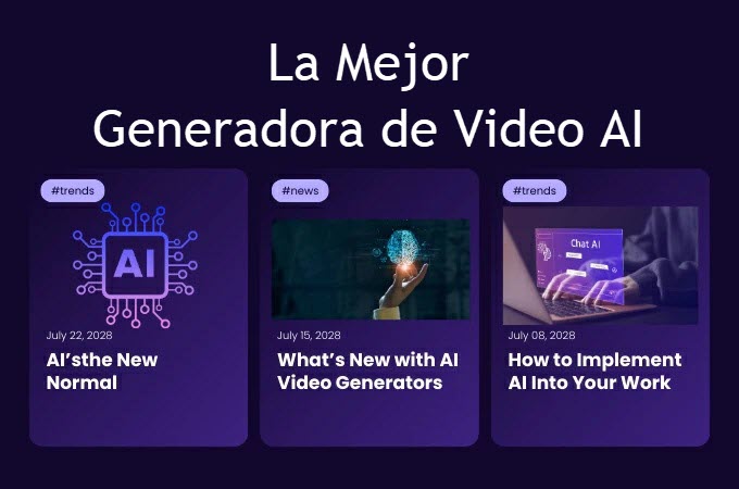 Los 7 mejores generadores de texto a video con IA gratuitos este 2025