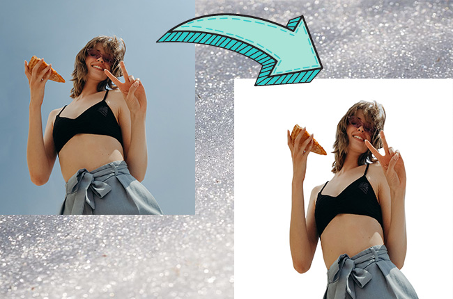 capa fazer fundo branco