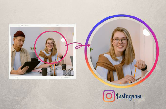 Wie man Instagram Profilbilder ohne verpixelte Stellen vergrößert