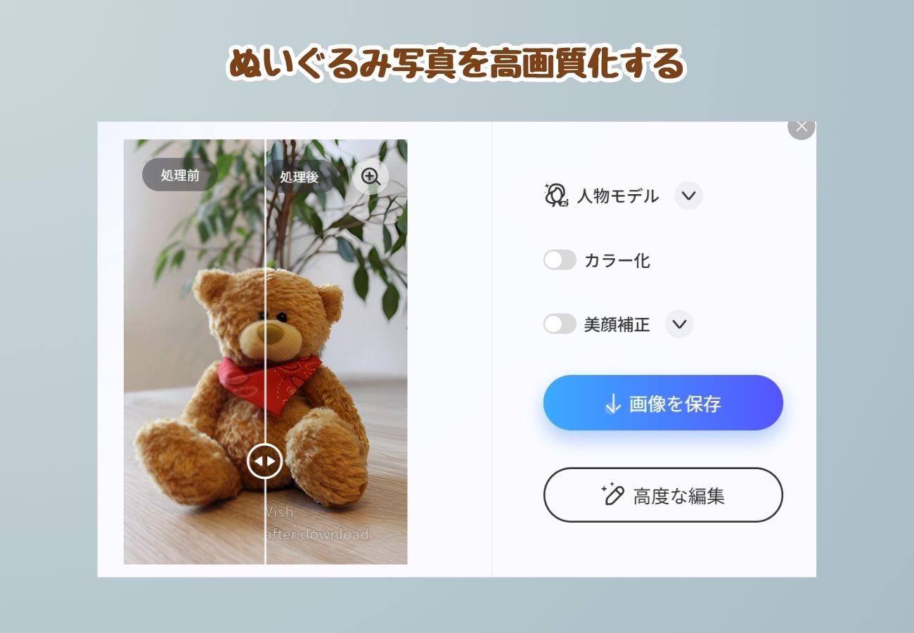 ぬいぐるみ 高画質