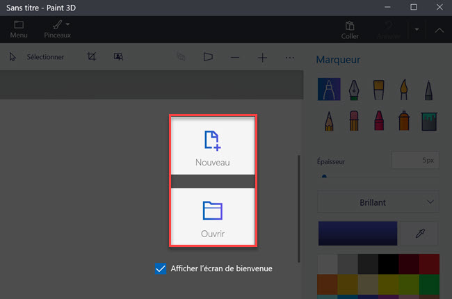 détourer une image avec paint