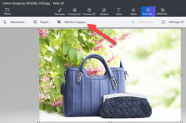 outil magique paint