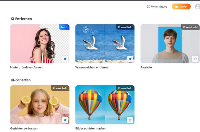 Fotohintergrund Wechsler Apps für PC