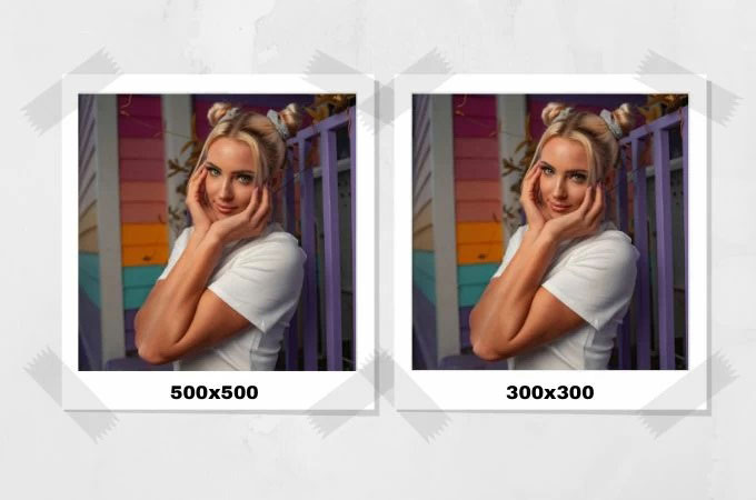 Mejores herramientas para convertir una imagen a 300 x 300 píxeles  