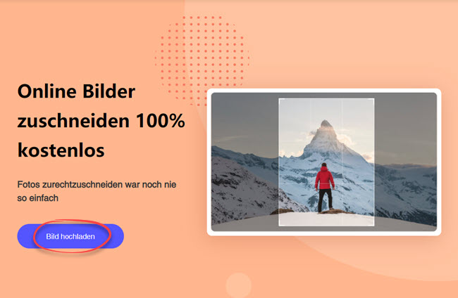Bild auf PicWish hochladen