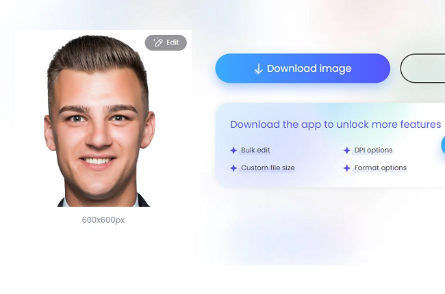 download the edited 2x2 photo