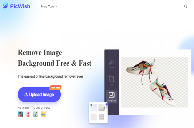 remove white background picwish