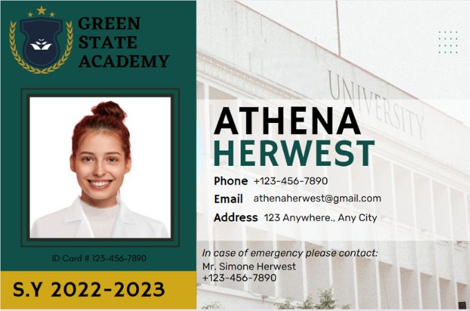student id photo requirements