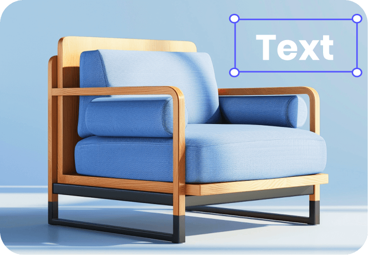 resize & add text
