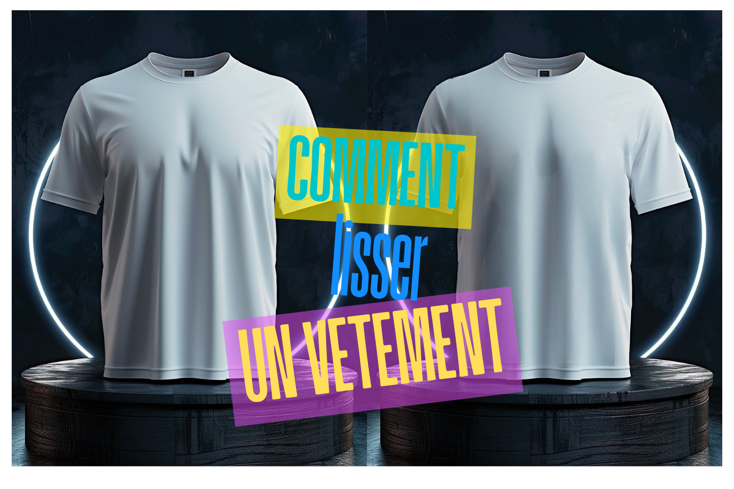 Dites adieu aux plis ! Lisser un vêtement sur photo avec l&rsquo;IA